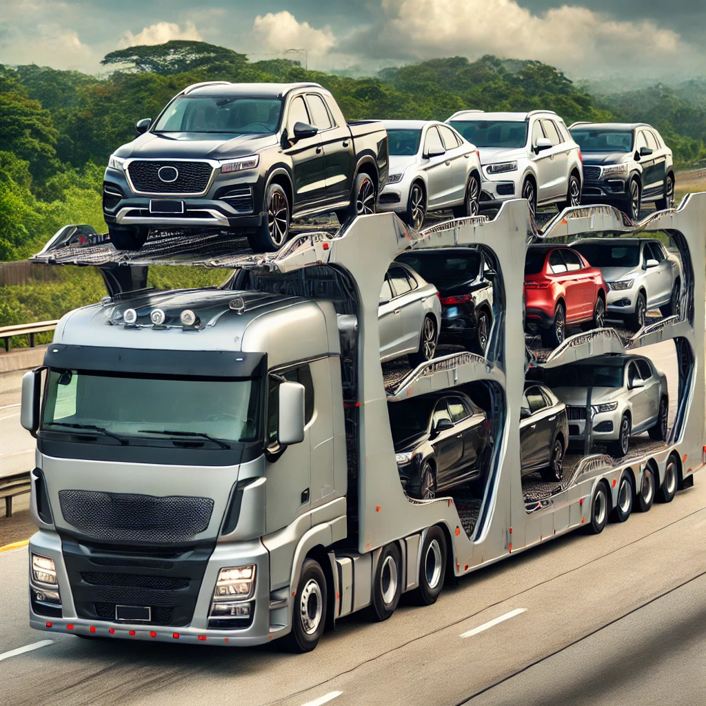 Qual lei rege o transporte em caminhão cegonha?